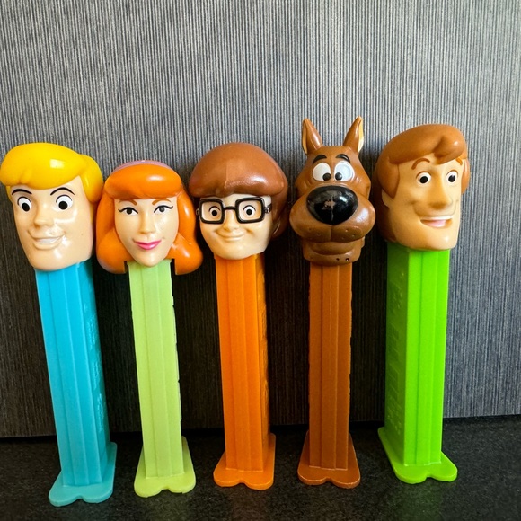 Scooby Doo Gang Pez Dispensers Set of 5 - Picture 3 of 6
